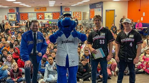 Pensacola Blue Wahoos kick off 3rd Annual Fish Fest with school visit ...