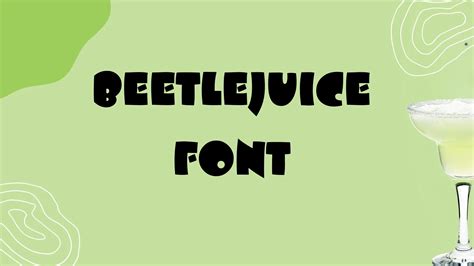 Beetlejuice Font Free Download