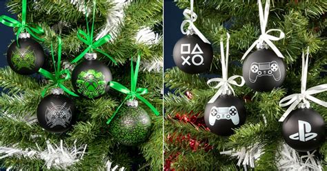 You Can Now Buy PlayStation And Xbox Christmas Tree Baubles!