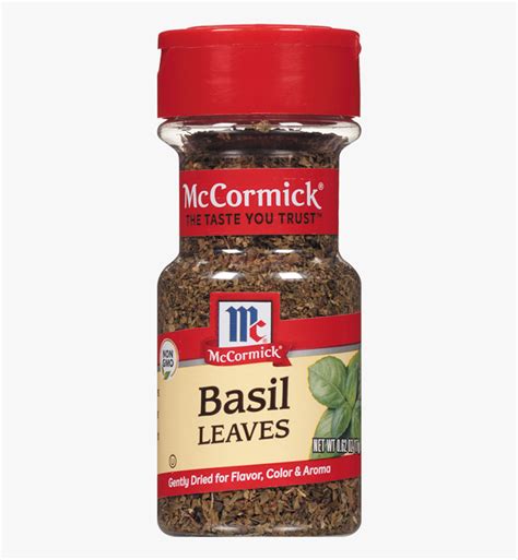 Mccormick Basil Spice Label , Free Transparent Clipart - ClipartKey