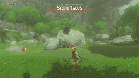 'Zelda: Breath of the Wild' Stone Talus guide: How to find and beat the Great Plateau boss