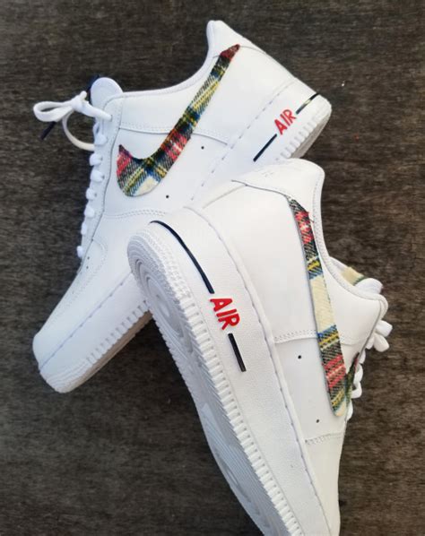 custom nike air force 1 white on white for men and women