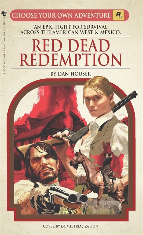 Red Dead Redemption book cover art shown by Rockstar on Twitter. : r ...