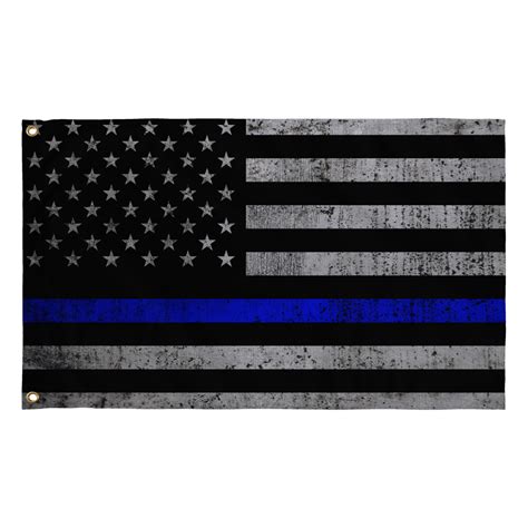 Thin Blue Line Flag