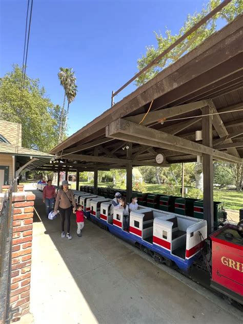 Griffith Park & Southern Railroad Train Ride Los Angeles