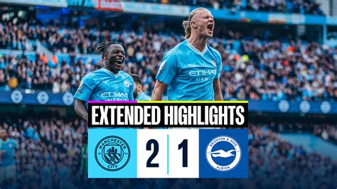 City 2-1 Brighton: Extended highlights