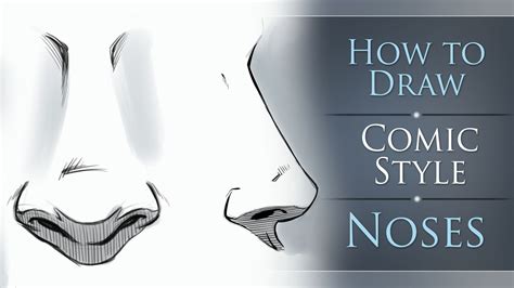 How To Draw A Nose From An Angle : How to draw a nose in the side view ...