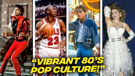 A Nostalgic Journey: Exploring the Vibrant 80s Pop Culture - YouTube