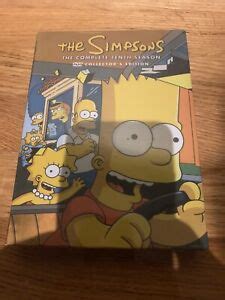 The Simpsons - Season 10 (DVD, 2009, 4-Disc Set) Brand New! 24543460411 | eBay