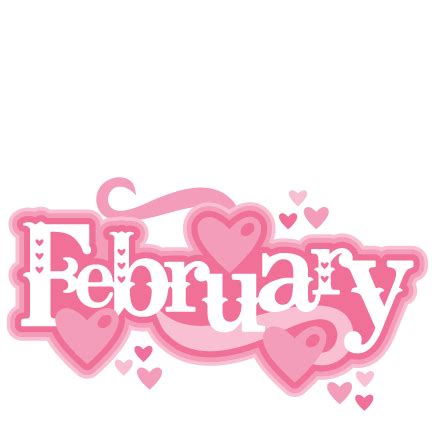 Free cute february clipart, Download Free cute february clipart png ...