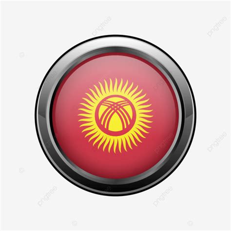 Kyrgyzstan Flag Vector, Kyrgyzstan, Flag, Kyrgyzstan Flag PNG and Vector with Transparent ...