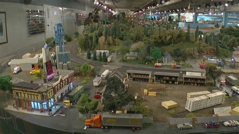 Railroad Club Creates Model Train Sets Of Real Tracks, Cities - YouTube