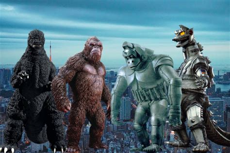 Godzilla and Kong vs Mechagodzilla and Mecha Kong by Dreddzilla on ...