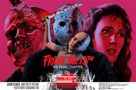 ArtStation - Friday the 13th - The Final Chapter | Movie Screen Print Poster