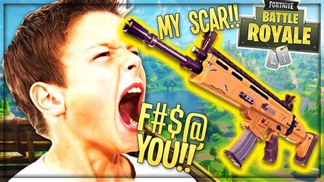 *CRAZIEST* KIDS EVER RAGING ON FORTNITE - YouTube