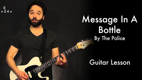 Message In A Bottle by The Police Tutorial • Garret's Guitar Lessons