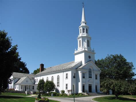 Trinitarian Congregational Church, Concord, MA | House styles, Congregational church, Ferry ...