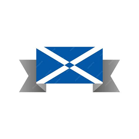 Premium Vector | Illustration of scotland flag template