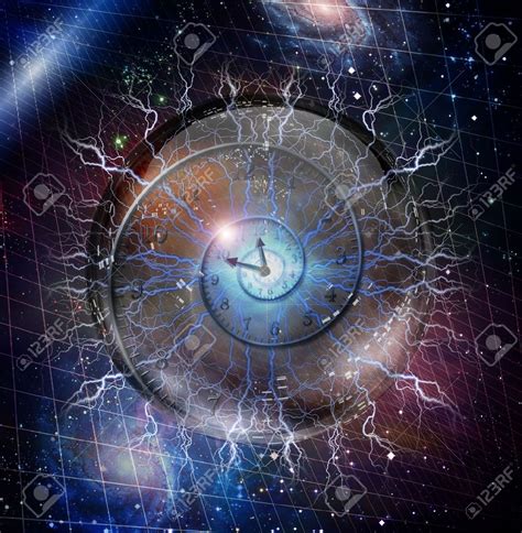 9582832-Spiral-of-time-enclosed-in-crystal-sphere-Stock-Photo-time ...