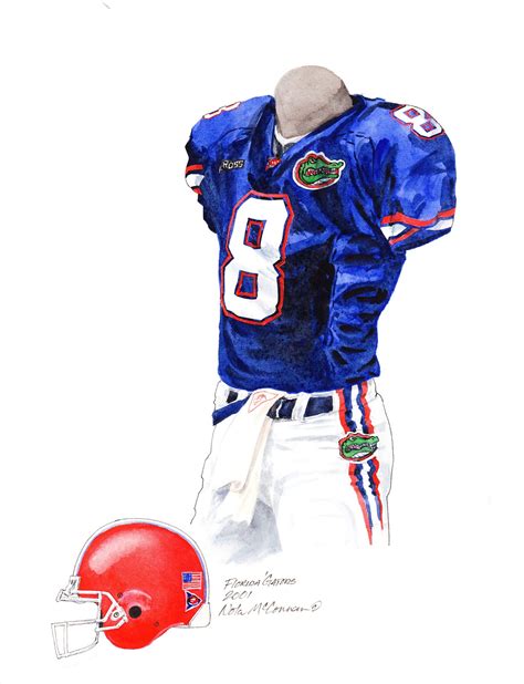 University of Florida Gators Football Uniform and Team History | Heritage Uniforms and Jerseys ...