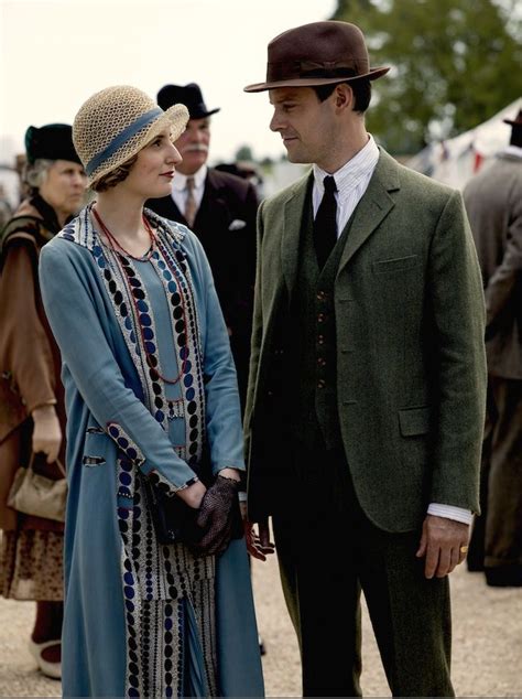 "Downton Abbey" - Lady Edith & Bertie Pelham | Downton abbey costumes ...