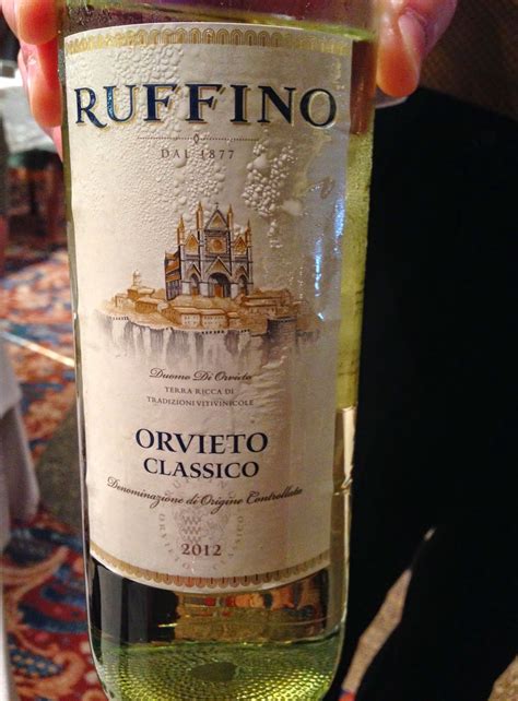 The blends of Orvieto Classico and Ruffino's history with this wine ...