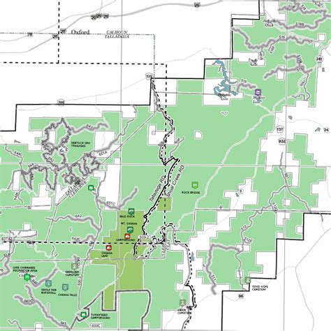 Talladega National Forest 1.0 map by Panhandler - Avenza Maps | Avenza Maps