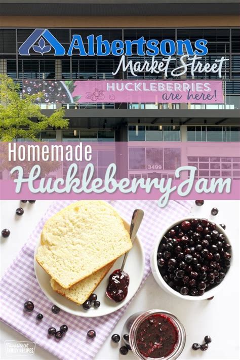 Homemade Huckleberry Jam | Favorite Family Recipes | Huckleberry recipes, Huckleberry jam ...