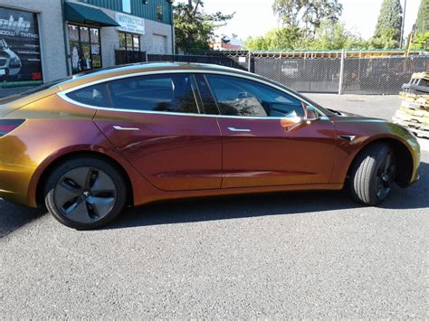 Tesla Model 3 Full Color Change - Portland Custom Wraps