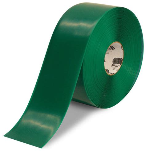 4 Inch Green 5S Floor Tape - Mighty Line -100 Foot Roll | Shop Mighty Line Safety Floor Tapes ...