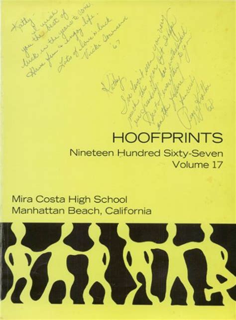 Explore 1967 Mira Costa High School Yearbook, Manhattan Beach CA ...