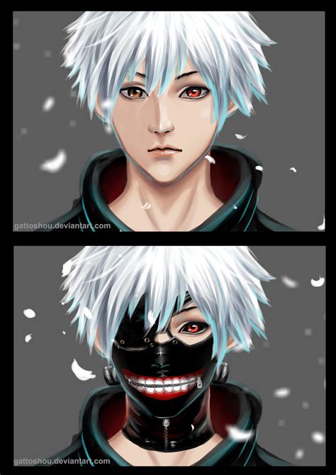 Kaneki Ken Tokyo Ghoul Fan art by gattoshou on DeviantArt