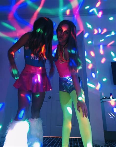 Neon Glow Party Outfit