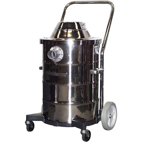 X-839 Series ULPA Critical Filter Dry Canister Vacuum - Stainless Steel Tank - 15 Gallon - UnoClean