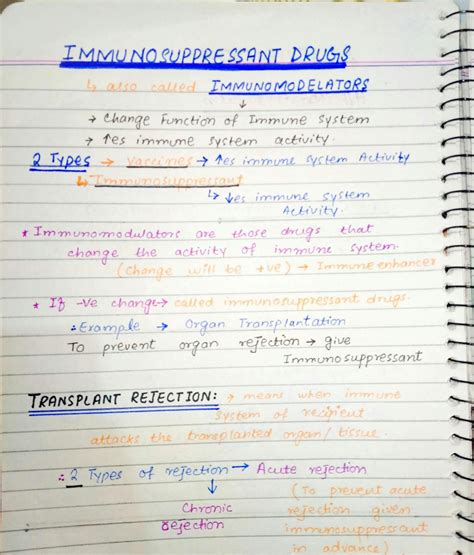 SOLUTION: Pharmacology of Immunosuppressant drugs or chemotherapeutic drugs, its classification ...