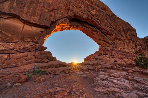 North Window in Arches National Park, USA