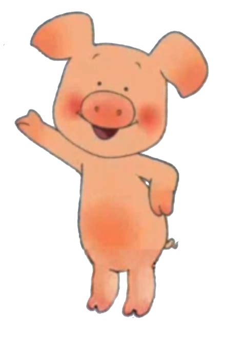 Cartoon Characters: Wibbly Pig (PNG's)