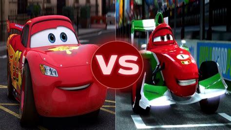 Lightning McQueen Vs Francesco Bernoulli