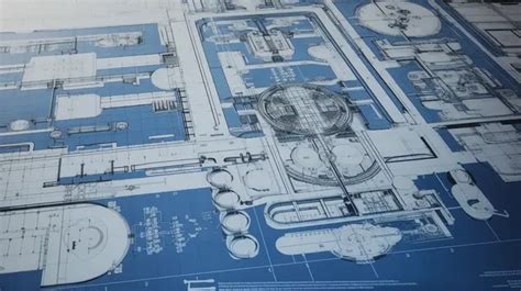 3dmodel Of Buildings On A Blueprint Background, 3d Plan Concept, Hd ...