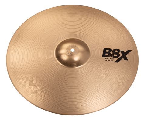 18" B8X Thin Crash - 41806X - SABIAN Cymbals