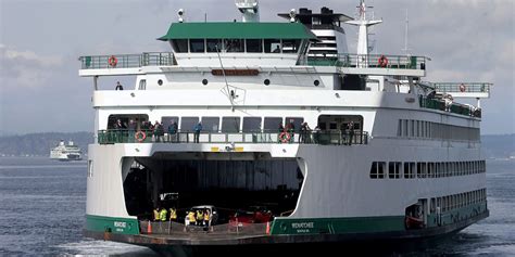 Washington State Ferries vessels scheduled for retirement by 2042