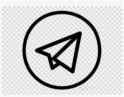 Telegram White Logo Png Clipart Computer Icons Telegram - Free ...