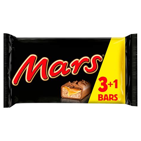 Mars Chocolate Bars Multipack 4 x 39.4g | Multipacks | Iceland Foods