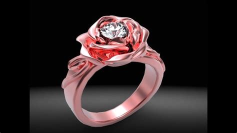 Red Rose Diamond Ring just love everthing about this ring Rose Diamond ...