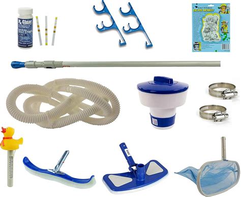 Swim N Play Pool Cleaning Maintenance Kit for Above Ground Swimming ...