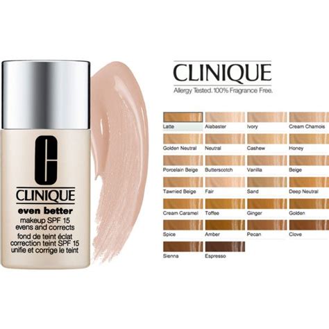 Clinique Even Better Makeup Swatches | Saubhaya Makeup