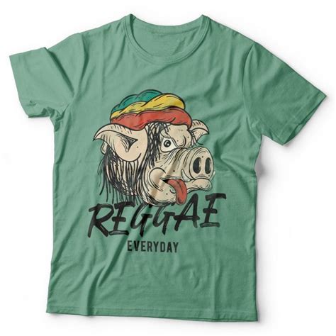 Reggae everyday. Vector t-shirt design - Buy t-shirt designs