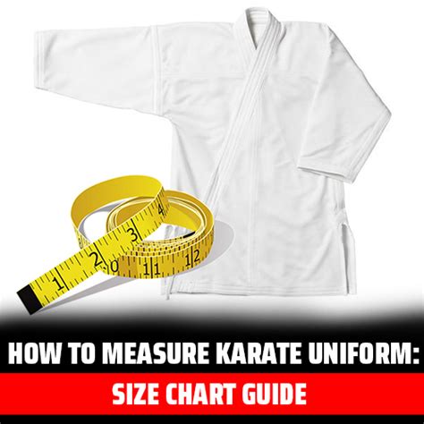 How to measure Karate Uniform: Size Chart Guide - Punch Boxing