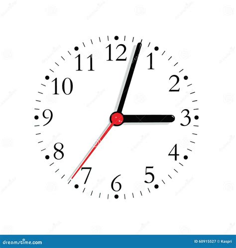 An Old Analogue Clock Royalty-Free Stock Image | CartoonDealer.com ...