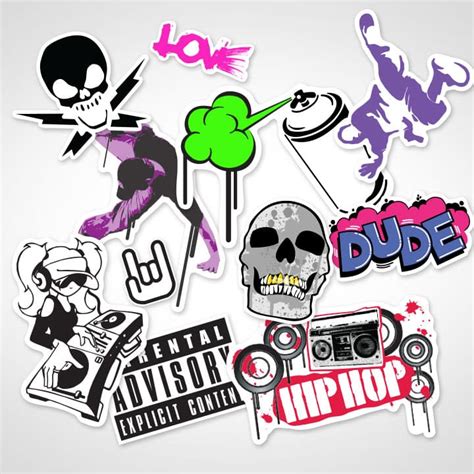 Custom Graffiti Stickers | Durable & Easy To Apply